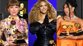 Taylor Swift, Beyoncé et Megan Thee Stallion, les trois grandes gagnantes des Grammy Awards 2021