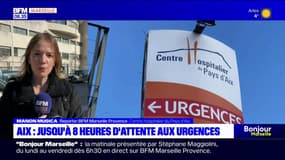 Aix-en-Provence: jusqu'à 8 heures d'attente aux urgences