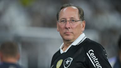 John Textor assiste au match Botafogo-Corinthians (1-1), le 26 juillet 2025