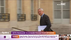 Dette française : B. Le Maire pousse pour réformer, ça ne fait pas l'unanimité à la majorité