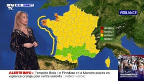 Tempête Bella: le Finistère et la Manche placés en vigilance orange pour vents violents par Météo France