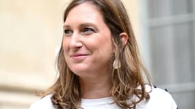 La ministre déléguée à l'Enseignement professionnel Carole Grandjean, le 28 août 2023 à Paris. (Photo d'archive) 