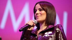 Alizée lors de l'avant-première du film "Mean Girls" à Paris, le 8 janvier 2024.