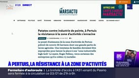 Provence-Alpes-Côte-d'Azur: à Pertuis, le combat des habitants contre un projet de zone industrielle du maire