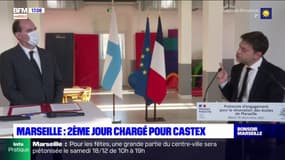 Marseille: 2e jour chargé pour Jean Castex