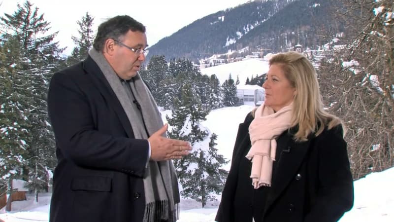 Patrick Pouyanné a répondu aux questions d'Hedwige Chevrillon en direct de Davos