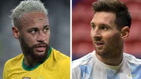Neymar et Messi s'affrontent en finale de Copa America