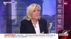 Marine Le Pen: "Emmanuel Macron n'a pas de vision"