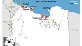 VIOLENTS COMBATS EN LIBYE