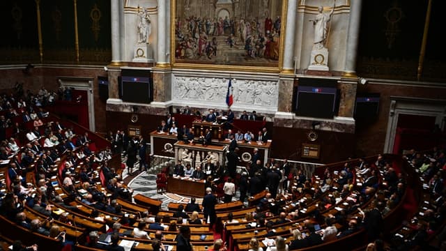L'Assemblée nationale le 28 juin à Paris (illustration)