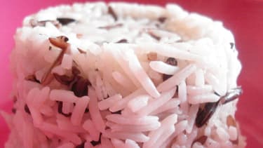 Du riz basmati. (illustration)