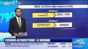 Fusions-acquisitions : le rebond