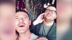 Luke Evans et Josh Gad, les acteurs-chanteurs de "La Belle et la Bête"