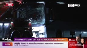Accident de quatre bus de la Garde républicaine: Sébastien Lecornu remercie les secours mobilisés