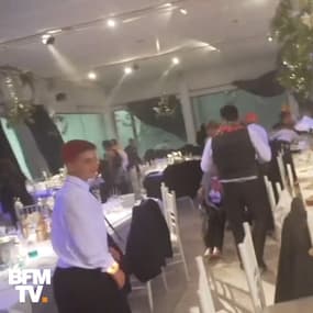 Une tempête s'invite à un mariage en Argentine... et gâche la fête 