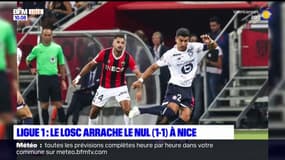 Mené au score, le LOSC repart avec un point face à Nice