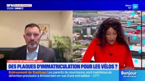 Hauts-de-Seine: le sénateur Xavier Iacovelli réitère sa proposition d'immatriculer les vélos