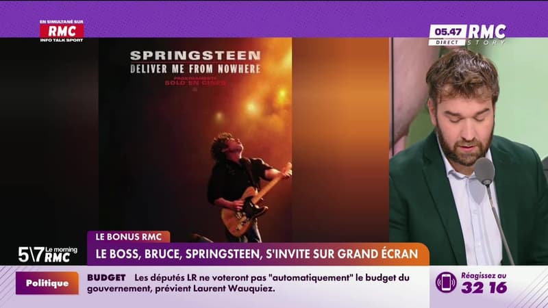 Le bonus RMC : Le boss, Bruce, Springsteen, s'invite sur grand écran - 22/10
