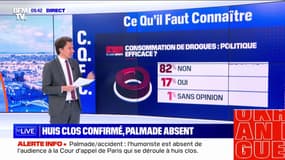 Sécurité routière: 82% des Français jugent inefficaces les politiques de lutte contre la consommation de drogue au volant