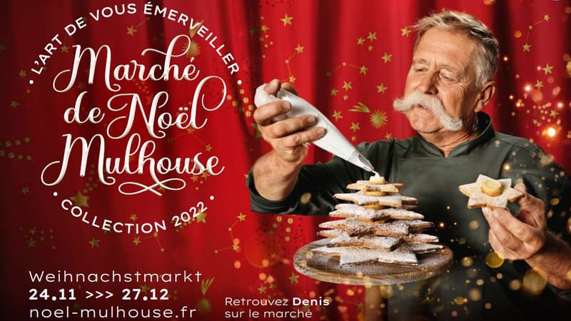Marché de Noël affiche