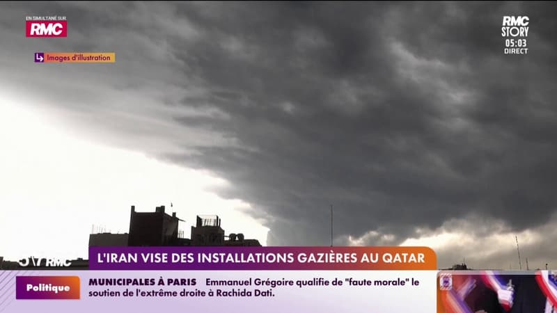 L'Iran vise des installations gazières au Qatar