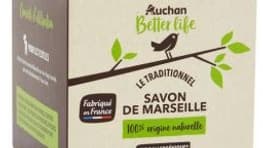 Ce savon de Marseille Auchan est rappelé.