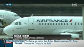 Grève d’Air France: "Une majorité du personnel est contre ce mouvement"