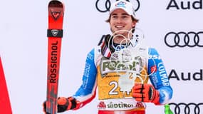 Léo Anguenot est monté sur le podium d'une manche de Coupe du monde pour la première fois de sa carrière.