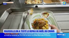 Marseille : on a testé le repas de Noël du Crous !