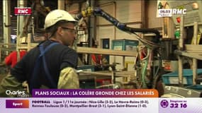 Plans sociaux: la colère gronde chez les salariés 