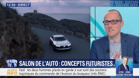 Des concepts futuristes au salon de l'Auto