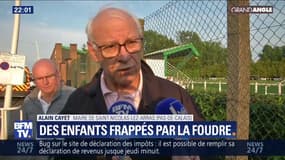 Jeunes foudroyés: le maire de St-Nicolas-lez-Arras affirme que "deux enfants sont partis au centre hospitalier de Lille"