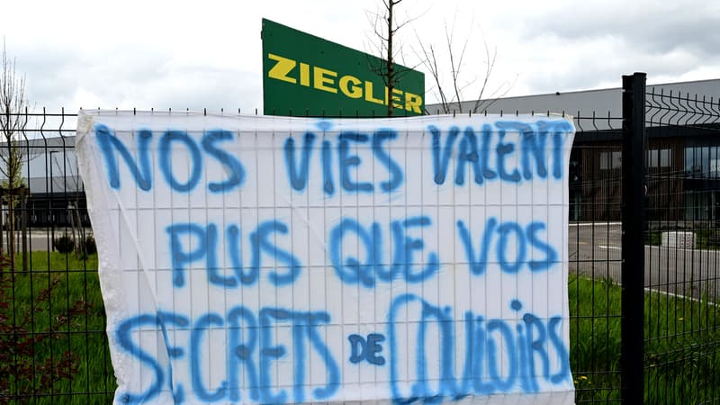 Une décision accueillie par les huées des salariés: le transporteur Ziegler France et l'une de ses filiales sont mis en liquidation judiciaire, 1.500 employés concernés