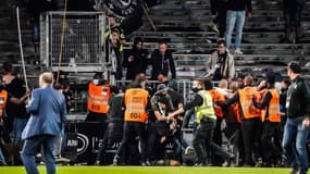 Incidents après Angers-OM.