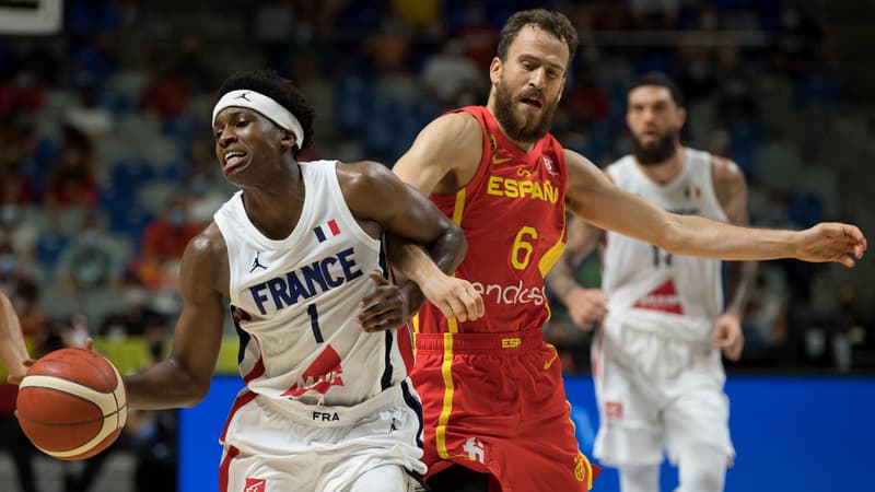 Basket: la France battue par l'Espagne en préparation des Jeux olympiques