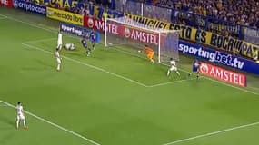 L'énorme occasion manquée par Edinson Cavani lors du Boca Juniors-Club Allianza Lima (2-1, 4 t.a.b. 5, Copa Libertadores), le 25 février 2025