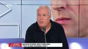 #Macron - "La manière dont on a parlé des vacances de Macron est scandaleuse. Les présidents ont aussi le droit de se reposer !" @etienneliebig #GGRMC