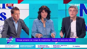 Daniel Riolo, Estelle Denis et Thierry Moreau dans "Estelle Midi"