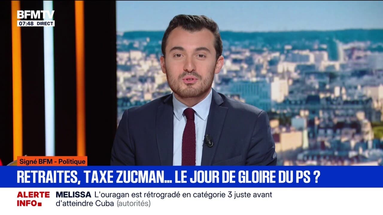 SIGNÉ BFM - Suspension de la réforme des retraites et taxe Zucman: le ...