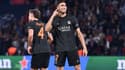 Achraf Hakimi lors de PSG-Dortmund, le 19 septembre 2023 en Ligue des champions