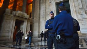 Le palais de justice de Bruxelles, lundi.