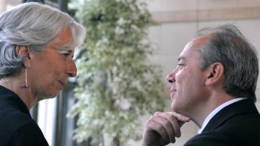 Christine Lagarde et Stéphane Richard, ici en 2010, vont se livrer bataille devant la CJR.