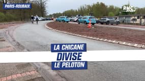  Paris-Roubaix : la chicane à l’entrée de la trouée d’Arenberg divise le peloton