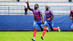 Alexandre Mendy buteur avec Caen