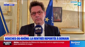 Sur BFM Marseille, le préfet des Bouches-du-Rhône explique le report de la rentrée scolaire  