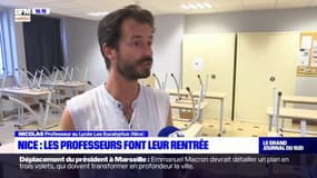 Nice: les professeurs font leur rentrée