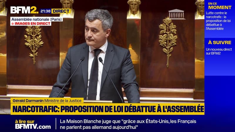 Lutte contre le narcotrafic: Gérald Darmanin annonce un renfort de 95 magistrats