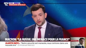 Allocution d'Emmanuel Macron: "Je retiens des questions qui sont restées sans réponse", estime Jean-Philippe Tanguy (RN)