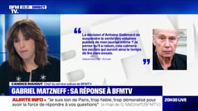 La réponse de Matzneff après que Gabriel Gallimard a décidé d'interrompre la commercialisation de ses ouvrages
