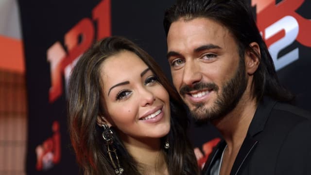 Nabilla Benattia et Thomas Vergara, en 2013.